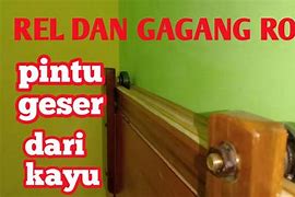 Cara Membuat Roda Dan Rel Bawah Pintu Sliding Kayu